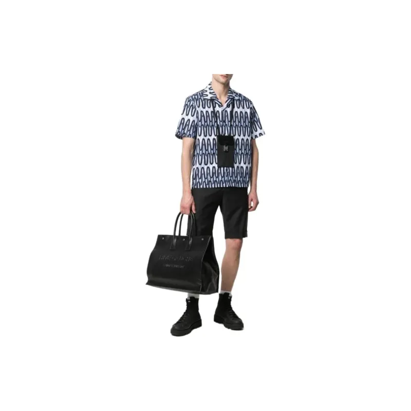 Neil Barrett Shirts Men Blue-1