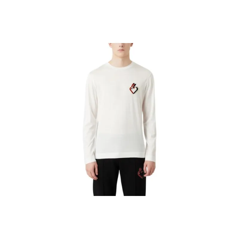 EMPORIO ARMANI SS23 T Shirts Men White-2