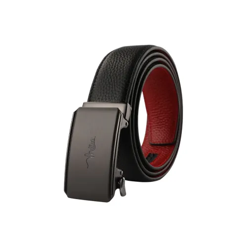 MILLIE'S Top Grain Cow Leather Leather Belts Men's Width  3.5cm