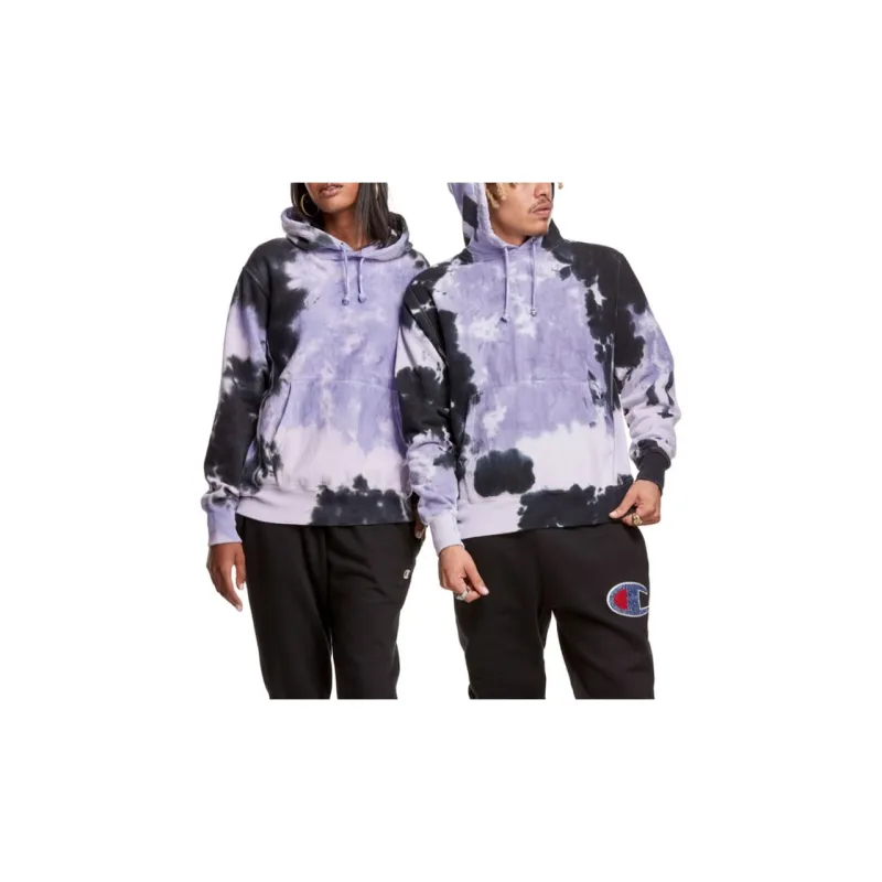 Champion Hooded Regular Sweatshirt Unisex Purple-3