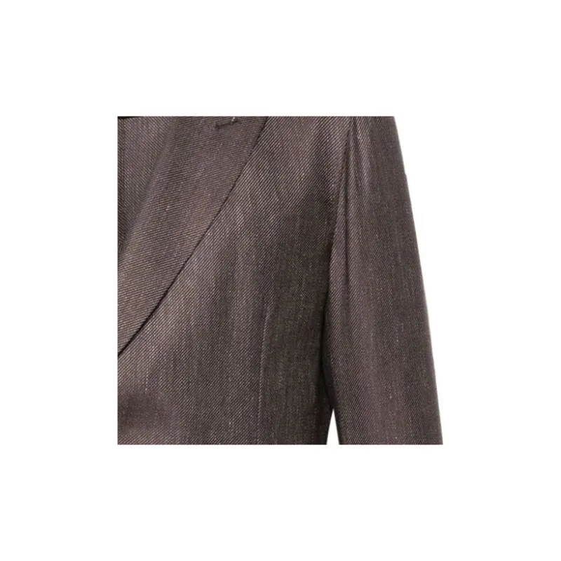 Ermenegildo Zegna Double-Breasted Tailored Blazer-5