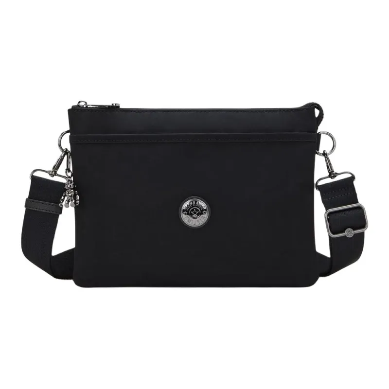 Kipling Polyamide Shoulder Bag, Crossbody Bag Large Size Unisex Endless Black-0
