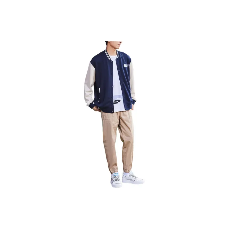 QIAODAN Casual Pants Men's Wheat Brown-1