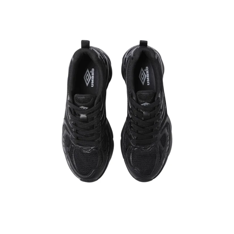 Umbro Anti Slip Wear Resistant Low Top Running Shoes Unisex Black-2