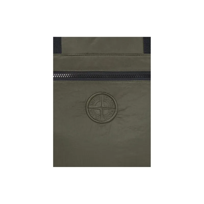 STONE ISLAND Nylon Tote Bag Shopping Bag Shoulder Bag Handbag Regular Men's Musk Green-3