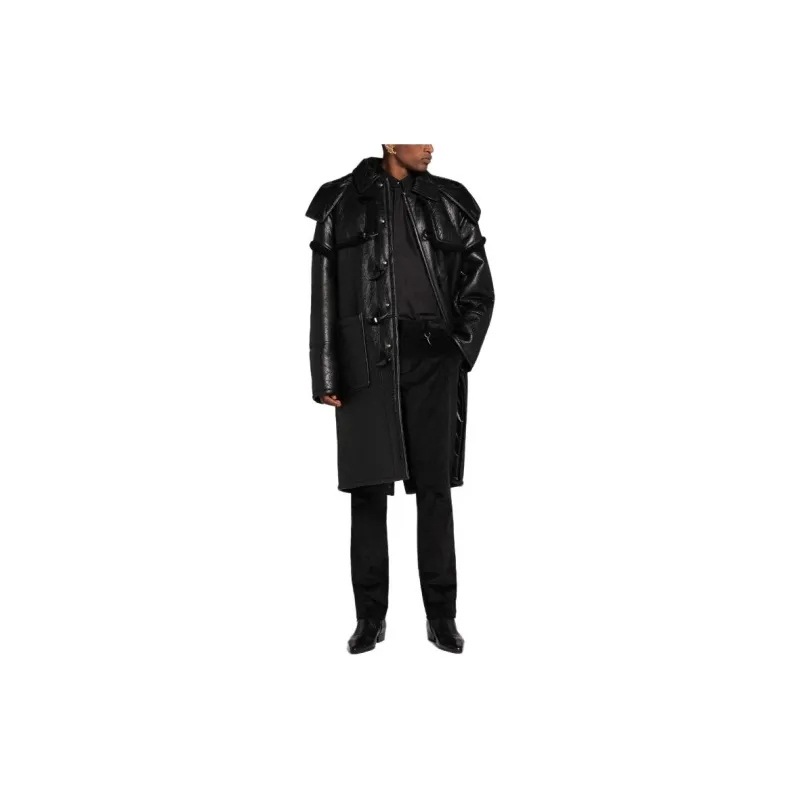 Roberto Cavalli SS24 Casual Pants Men's Black-3