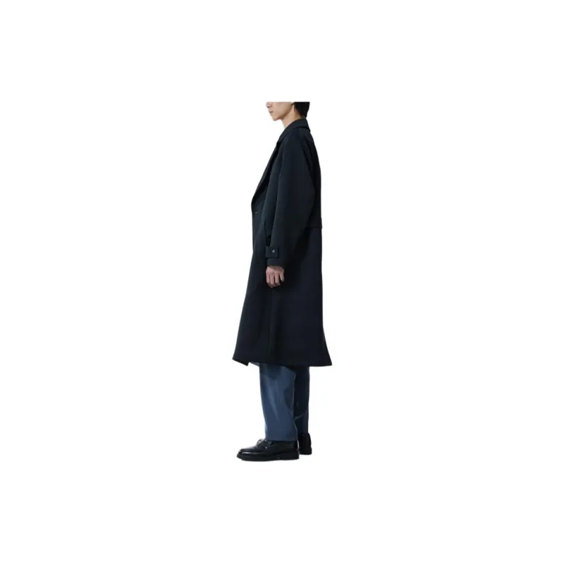 UNITED TOKYO Trench Coat Men's Black-3