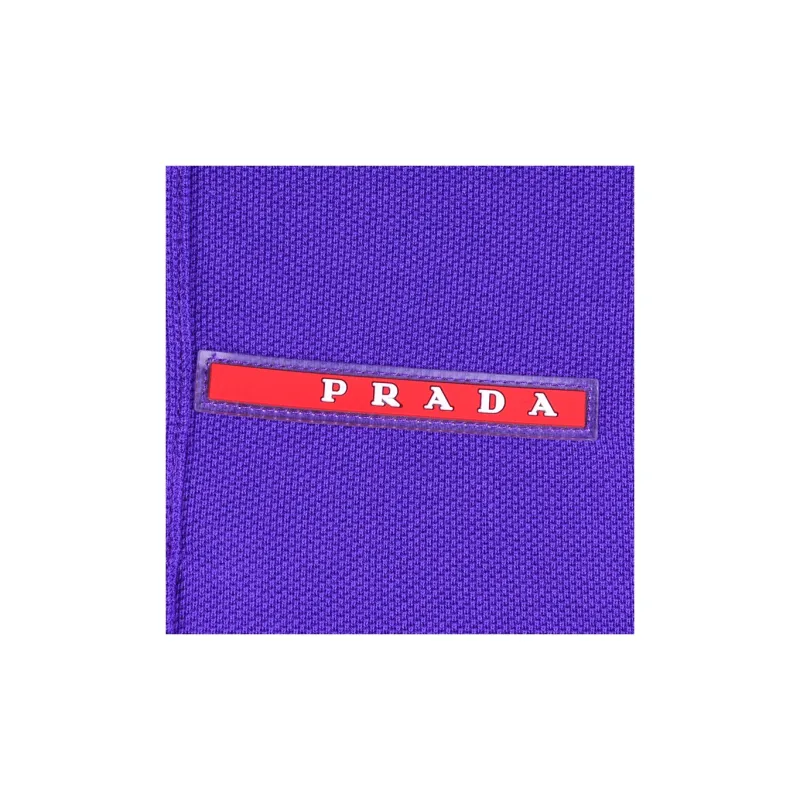 PRADA Polo Shirts Men Purple-4