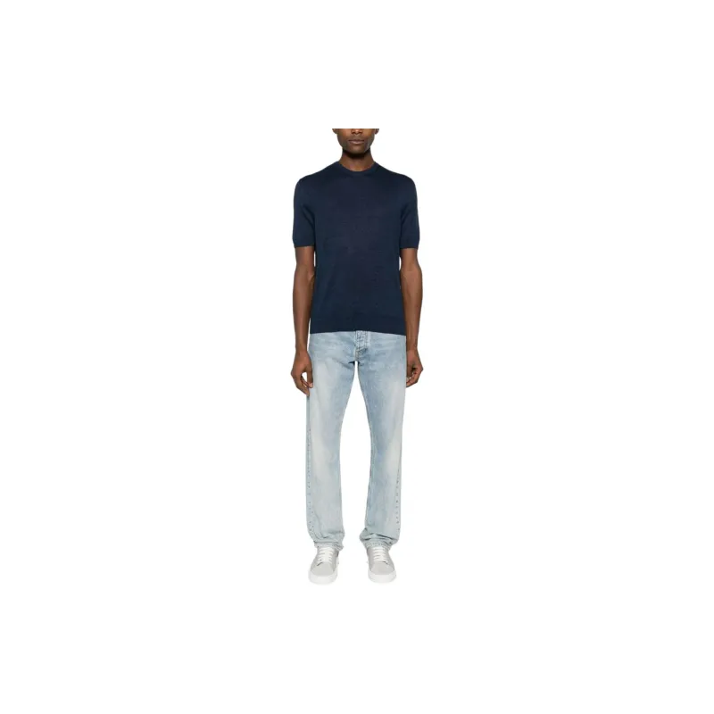 Drumohr Crew neck Knitted T shirt-1