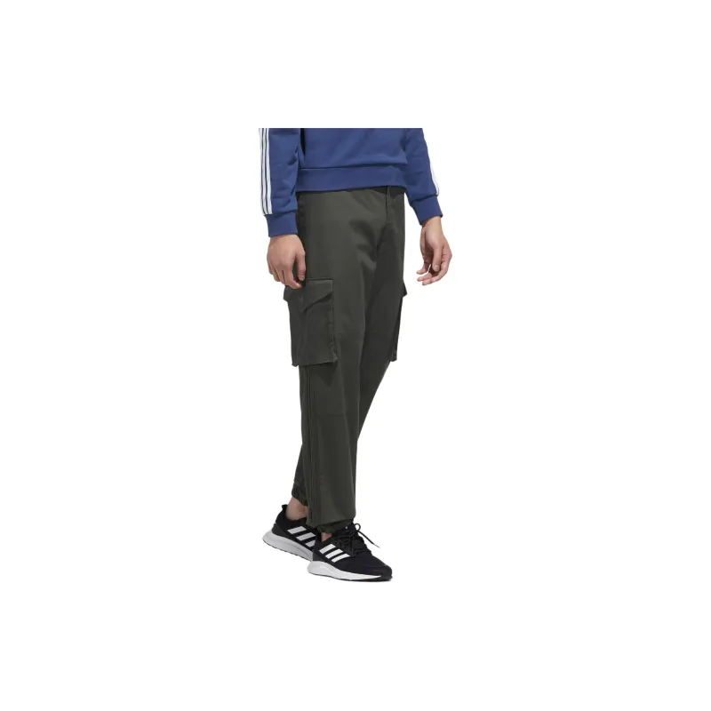 Adidas Neo Casual Pants Men's Deep Earth Brown-3