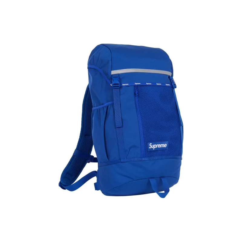 Supreme Nylon Backpack Unisex Blue-1