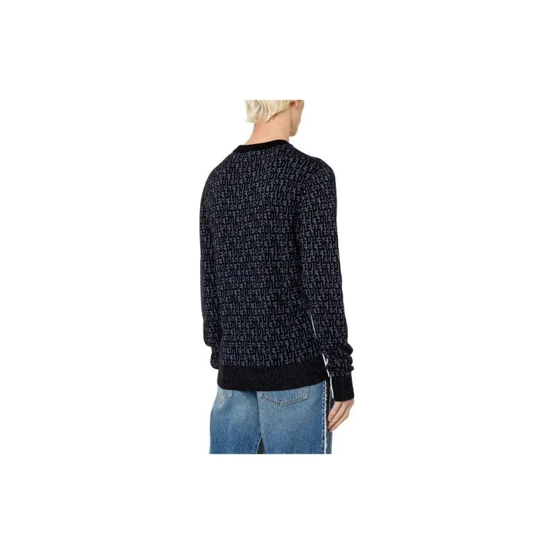 DIESEL Sweaters Men Black-3