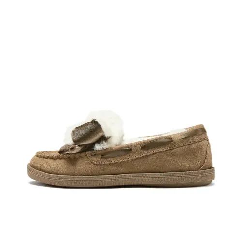 Skechers Modern Comfort Slip Resistant Breathable Low Top Casual Shoes Women's Chestnut