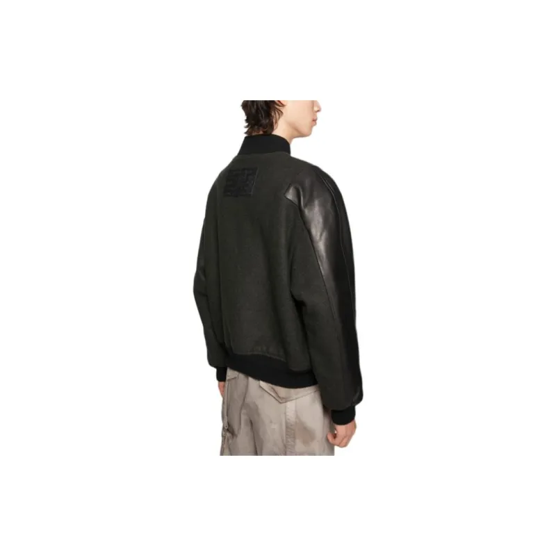 Acne Studios Buttoned Long Sleeved Bomber Jacket-2