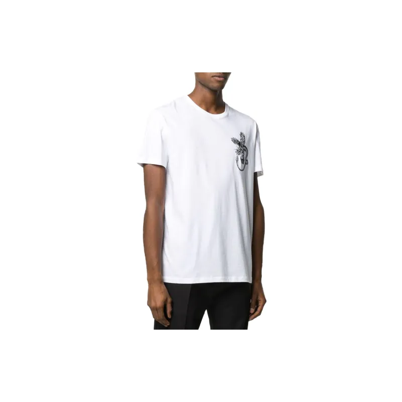 Alexander McQueen T Shirts Men White-1