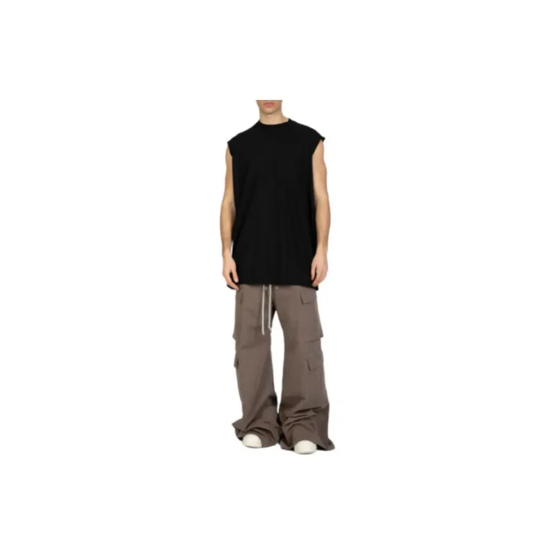 Rick Owens DRKSHDW Cargo Pants Men's Mud Gray-1