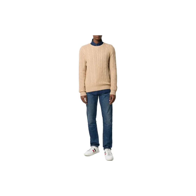 Polo Ralph Lauren Cable knit Crew neck Jumper-1