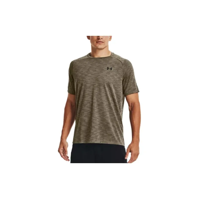 Under Armour T Shirt Men's Tent Green-2