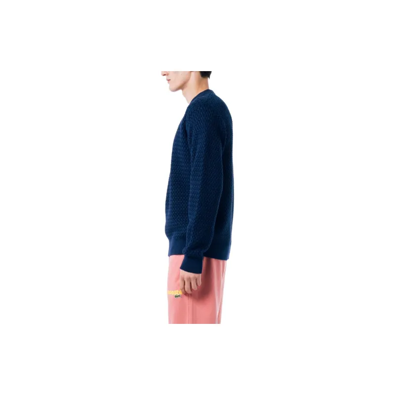 LACOSTE Sweater Men's Marine Blue-5