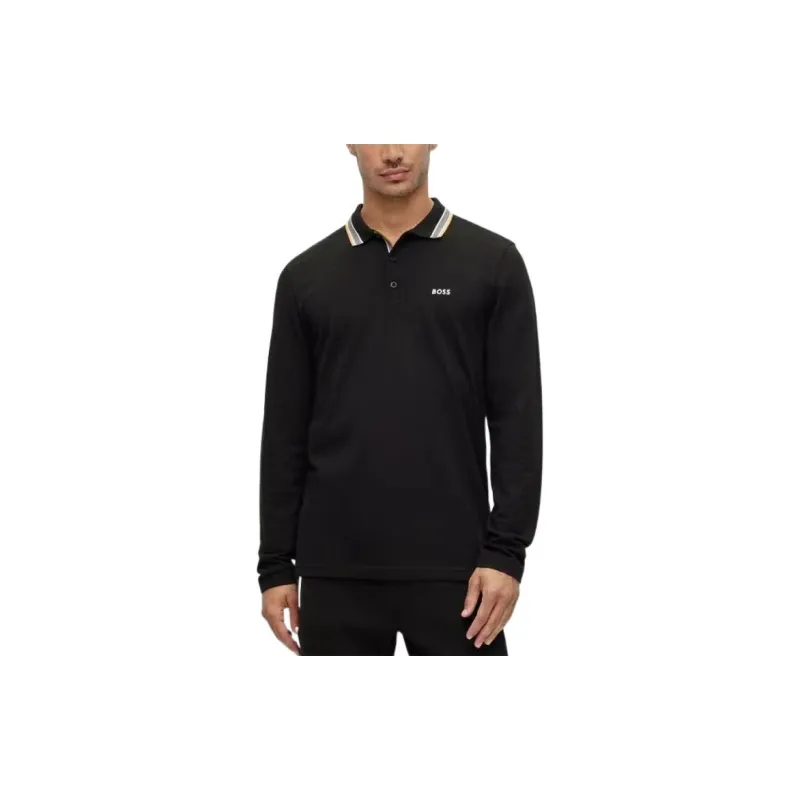HUGO BOSS Polo Shirts Men Black-2