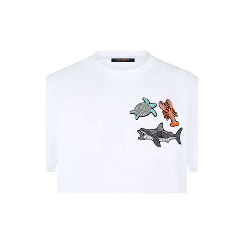 LOUIS VUITTON T Shirt Men's White-2