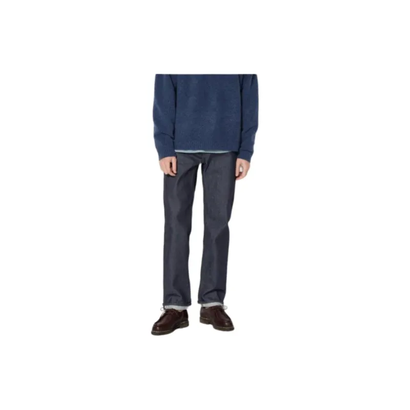UNIQLO Denim Series Jeans Men Navy Blue-2