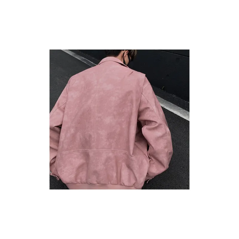 FOR FEAR THAT Leather Jacket Unisex-27