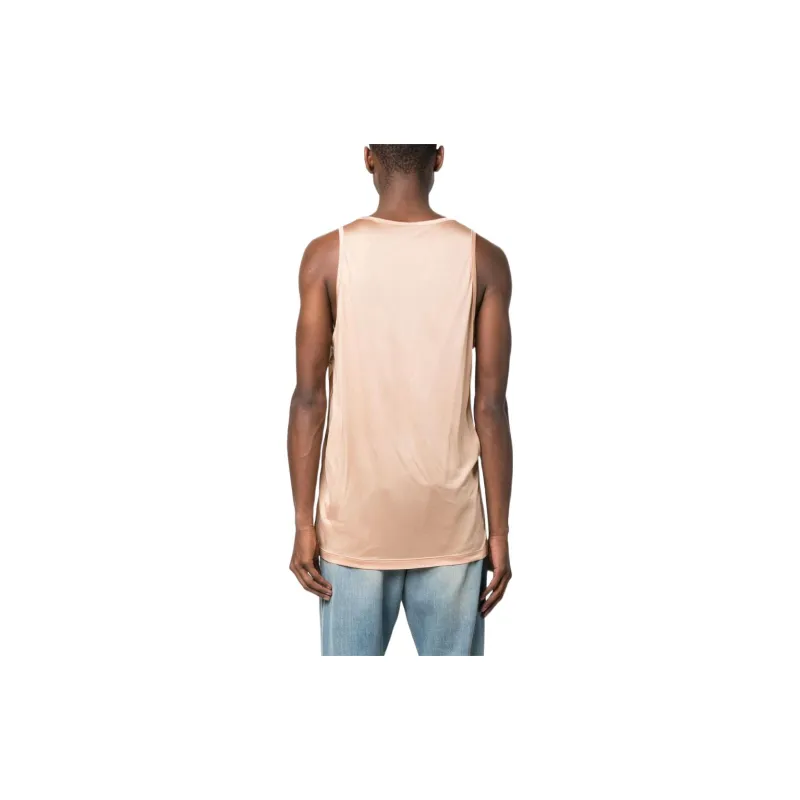 VERSACE Tank Tops Men Pink-2