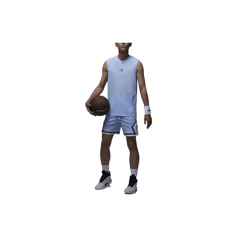 Jordan Clothing Series Tank Tops Men Blue-2