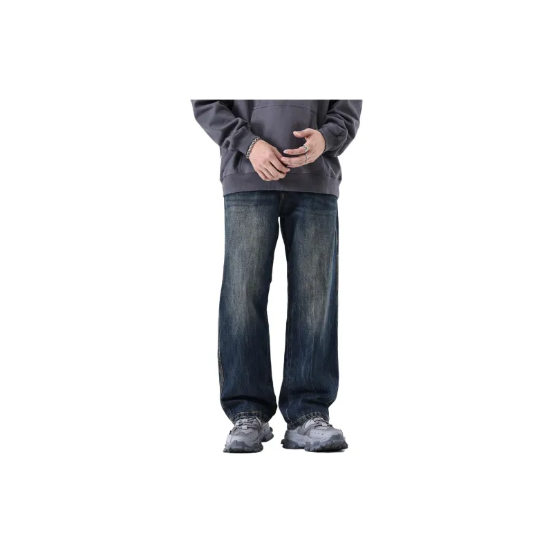 KGK Jeans Men's Black Night Blue-1