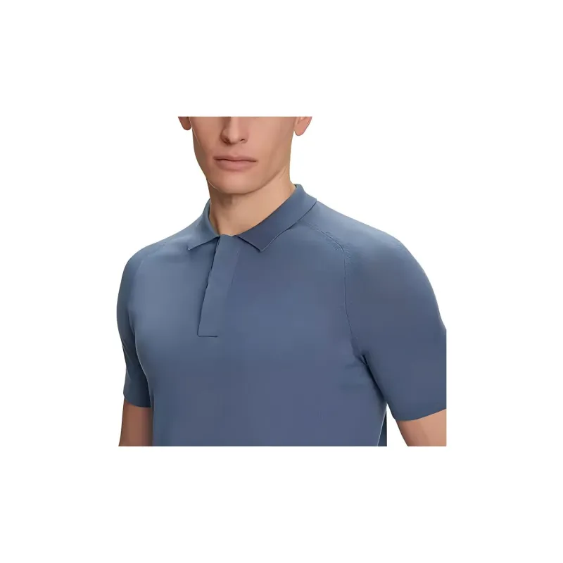 FALKE Polo Shirt Men's Dark Blue-5