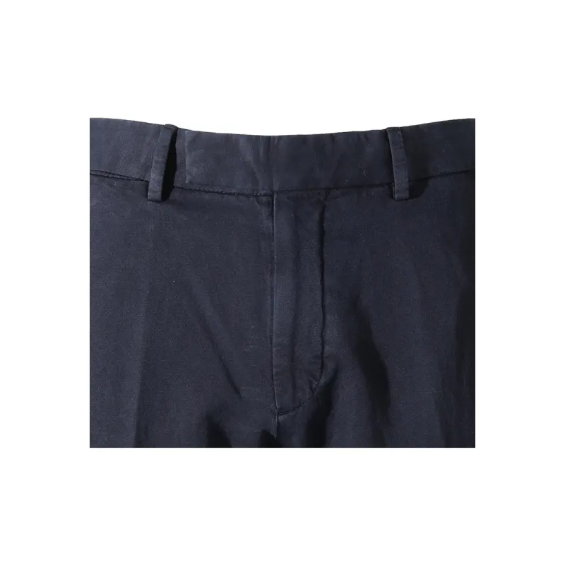 Zegna SS24 Casual Pants Men's Dark Blue-3