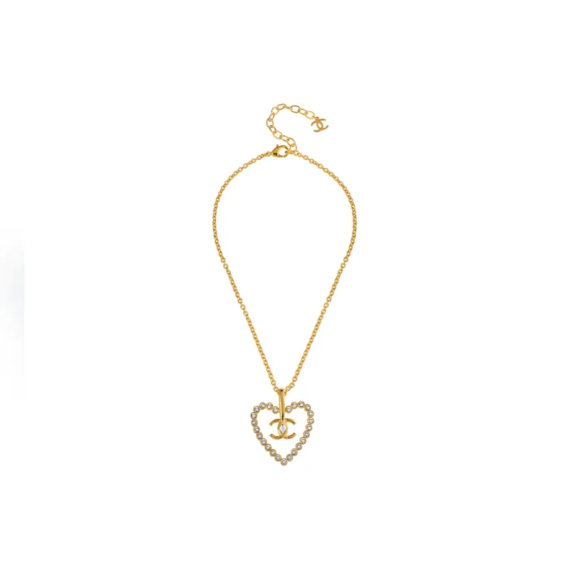 CHANEL Necklaces Women's Gold-2