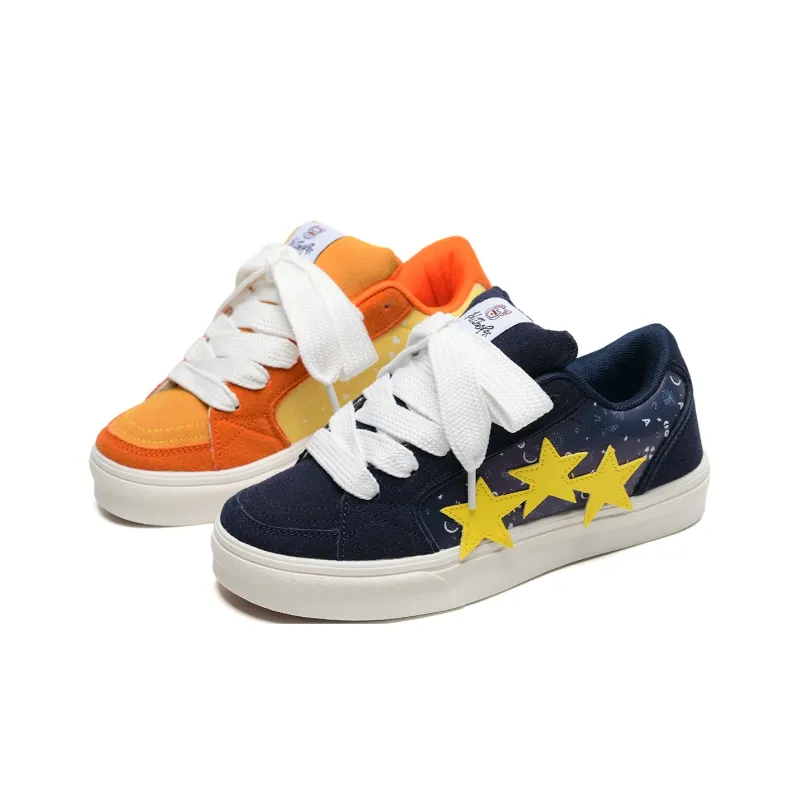 ALI THE FOX Slip Resistant, Abrasion Resistant, Lightweight Low Top Skateboard Shoes Unisex Box Included-11