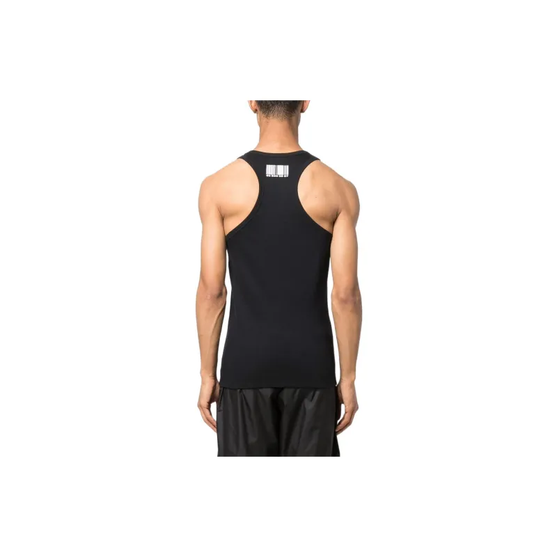 Vetements Tank Tops Men Black-2