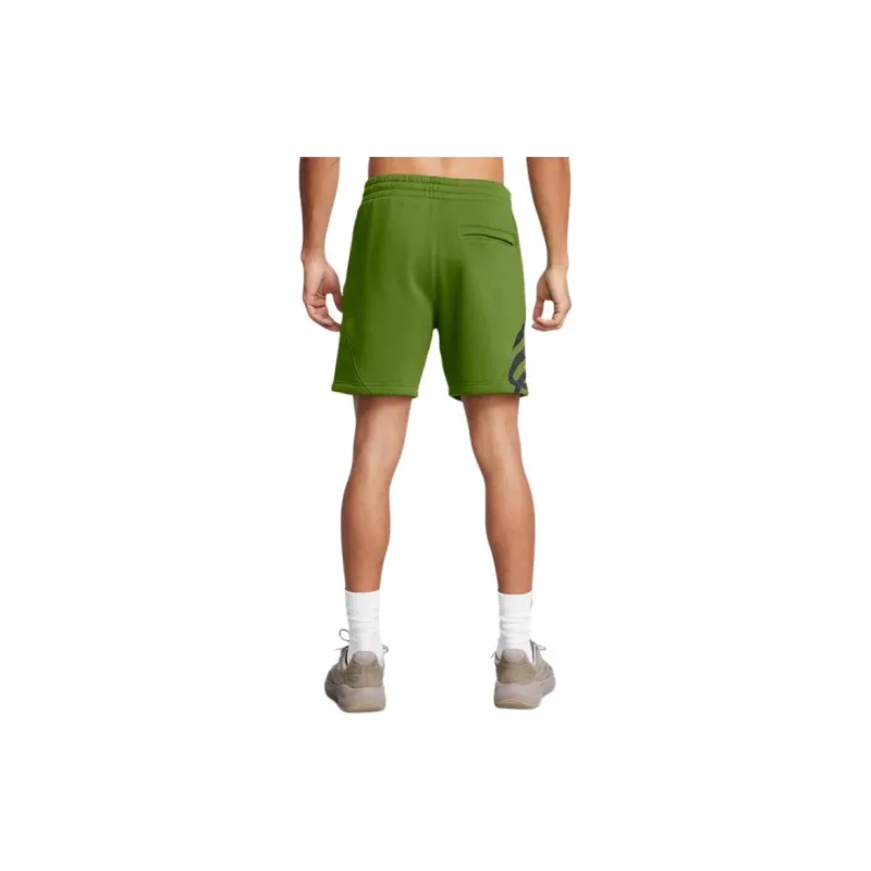 Under Armour Curry Splash Casual Shorts Men's Green-3