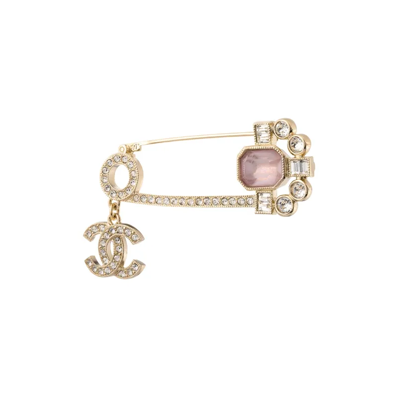 CHANEL Brooches Women's Pink-1