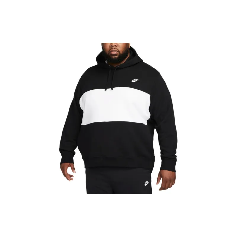 Nike Club Fleece Men's French Terry Color Blocked Hoodie-5