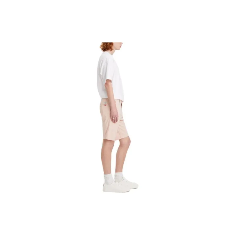 Levis Casual Shorts Men Khaki White-3