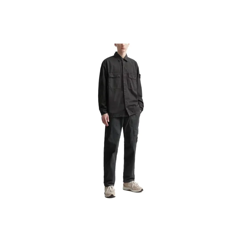 STONE ISLAND SS23 Jackets Coats Men's Charcoal Gray-4