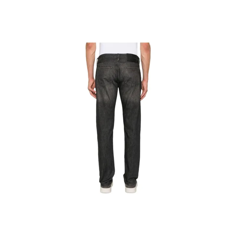EMPORIO ARMANI J75 Slim fit Rinse washed Stretch Denim Jeans-2