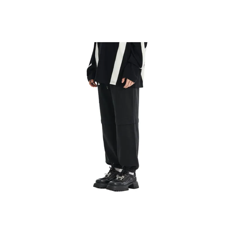 SPRAYGROUND Knitted Sweatpants Unisex Black-3