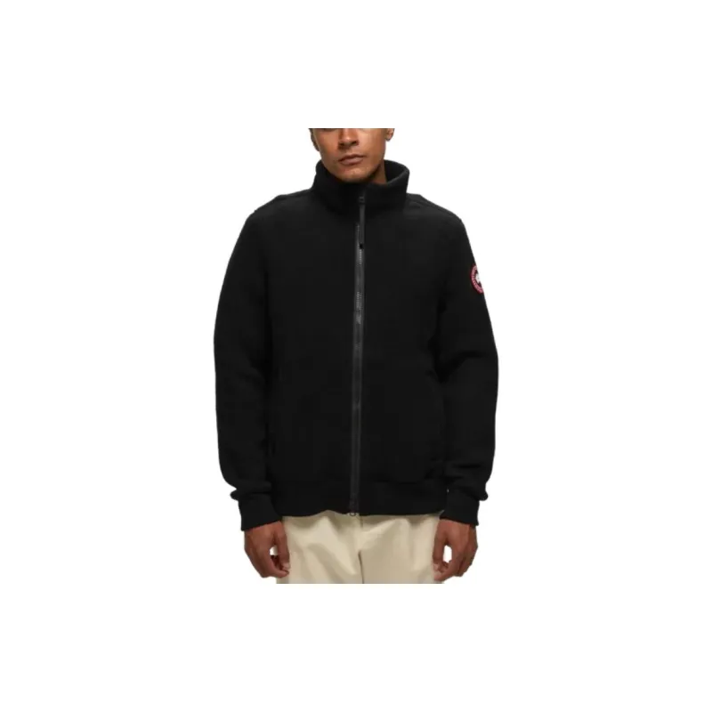 Canada Goose Lawson Logo Patch Zipped Jacket-1