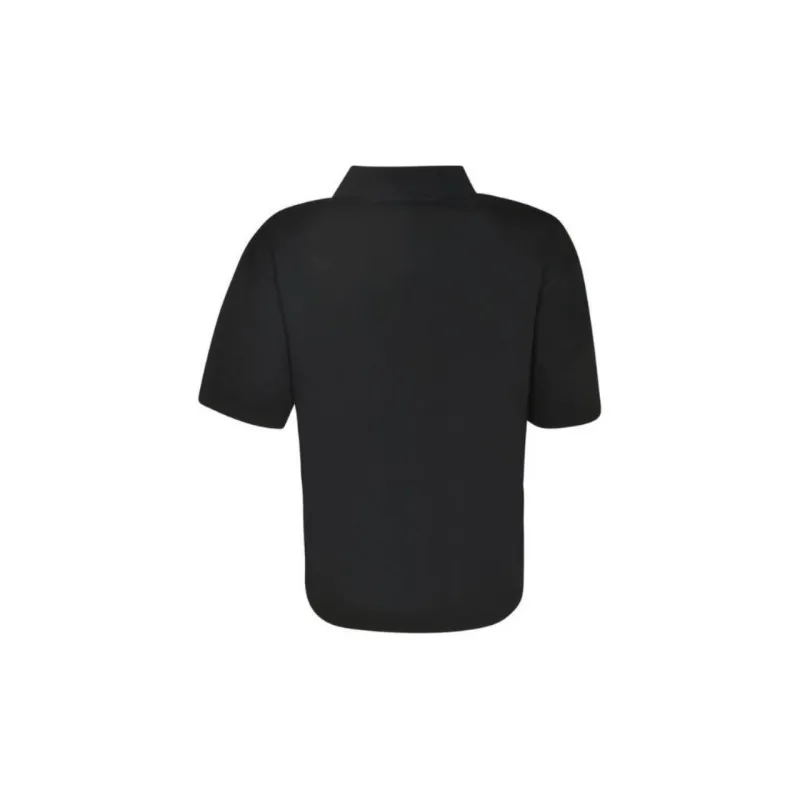 MOSCHINO Teddy Bear Printed Jersey Polo Top-1