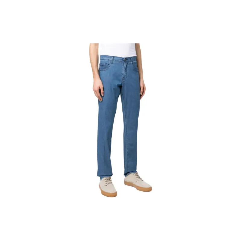 Canali Straight leg Denim Jeans-2