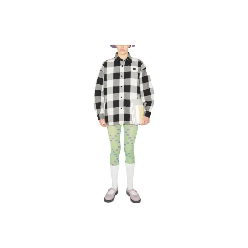 Acne Studios Checked Long Sleeved Shirt Jacket-1