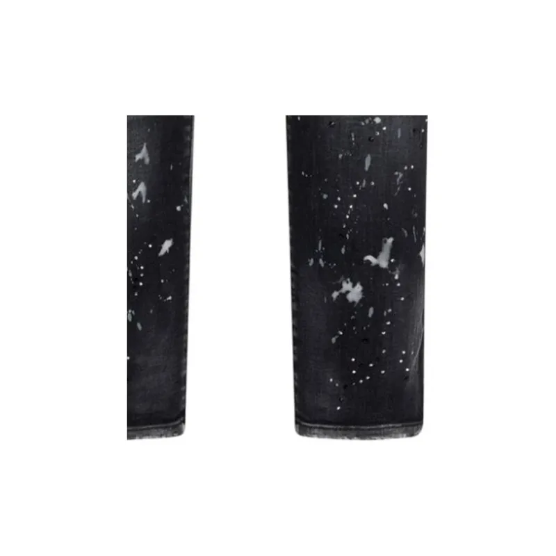 DSQUARED 2 Midnight Wash Skater Jeans-9