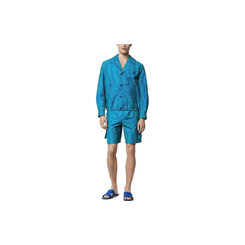 LOUIS VUITTON Louis Vuitton X Yayoi Kusama Jackets & Coats Men's Blue-1