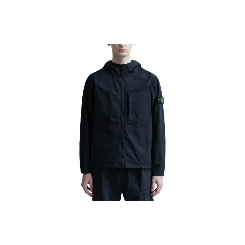 STONE ISLAND Jackets Men Blue-2