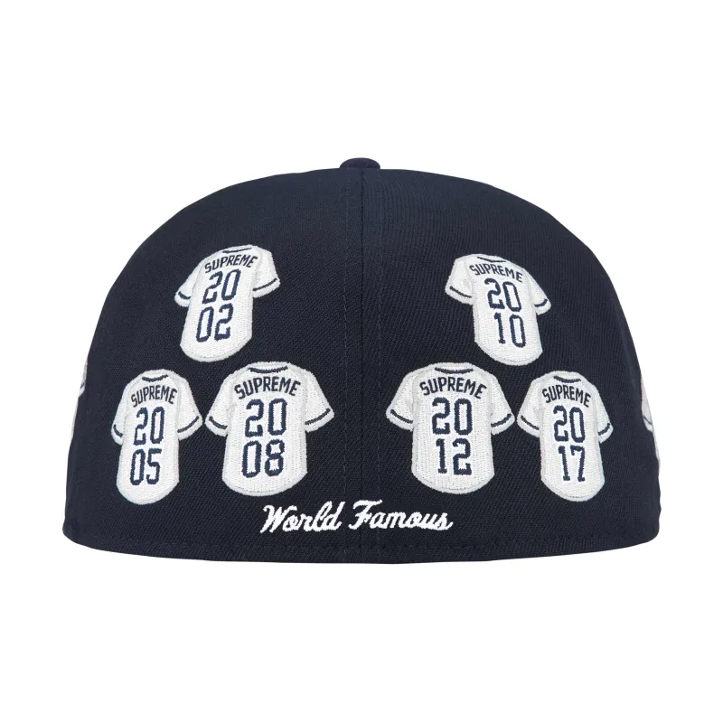 Supreme Jerseys Box Logo New Era Fitted Hat-1